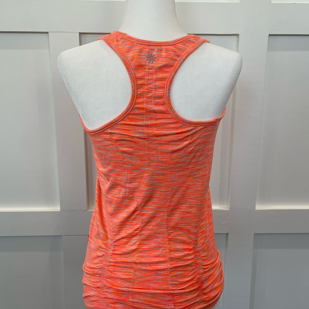 Athleta Orange Razorback Top - Picture 3 of 7